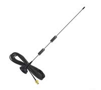 Antenne VHF UHF double bande 136-174 400-470 MHz 8dBi Gain Ham Radio Mobile Antenne émetteur-récepteur avec pour sma femelle pour station de véhicule Noir