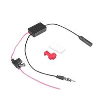 Antenne Voiture Amplificateur d'antenne SMA 3 en 1 12 V pour autoradio Dab/FM/AM, Anti-interférences, amplificateur de Signal 76-108 MHz. Antenne Radio Voiture(FM Amplifier)