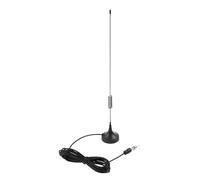 Antenne Voiture Antenne Automobile Antenne FM pour Voiture, autoradio FM/AM, amplificateur de Signal Universel, Compatible avec Tout connecteur SMA Femelle