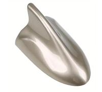 Antenne Voiture Antenne décorative aileron de Requin pour Toit, Autocollant Style Fibre, Compatible BMW, Honda et Toyota. Antenne Radio Voiture(Golden Color)