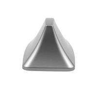 Antenne Voiture Antennes de Voiture en Fibre Carbone, antennes Radio Auto, antenne aileron Requin, Toit AM/FM, Universelle 2025 Antennes Audio et vidéo pour Auto(Silver Gray)