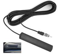 Antenne Voiture Puissante,Adhésif Antenne Radio Voiture Courte,Amplificateur Signal Fm/Am,Compatible Voitures Camions Suvs,Avec Câ