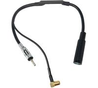 Antenne Voiture Splitter Dab Autoradio Antenne Câble DIN Plug SMB AM/FM Voiture Radio Antenne Adaptateur Splitter pour Pioneer Sony Clarion Kenwood Alpine JVC,35cm