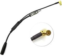 Antenne Voiture Splitter Dab SMB vers DIN Mâle Câble Antenne FM Antenne Dab Câble Radio pour Antenne Voiture Dab Antenne Radio FM Pioneer Clarion Alpine