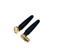 Antenne Wi-Fi 3 dBi 2,4 GHz SMA mâle, module sans fil Bluetooth, antenne externe g, RP-SMA-J, ressort(Orange)