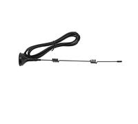 Antenne WiFi 2,4 G avec Base Magnétique, Antenne à Ressort avec Connecteur SMA Mâle Antenne à Gain élevé pour Ordinateur de Bureau, Routeur Réseau sans Fil PCI PCIe