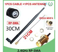 Antenne Wifi 2.4ghz 12dbi Sans Fil,Connecteur Sma Mâle Femelle,À Gain Élevé,Routeur Huawei Ipx4 Mhf4,Câble Pigtail - Type 1p F C Ipex4