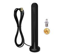 Antenne WiFi 5G 4G,Amplificateur Signal Intérieur et Extérieur Omnidirectionnelle Étanche Port TS-9/SMA,3G/4G/5G/GSM/GPRS,pour 4G LTE Mobile Routeur Passerelle Modem Cellulaire Caméra de Sentier -1.5M