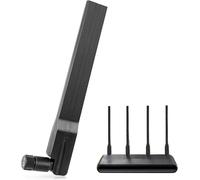 Antenne Wifi 6 5G - 2,4 Ghz 5,8 Ghz 4G 5G Haut Débit 600-6000 Mhz Omnidirectionnelle Avec Connecteur Sma Pour Routeur Cpe, Hotspot Mobile, Rallonge De Portée Sans Fil, Appareil Photo[X877]