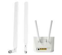 Antenne WiFi Bi-Bande 4G LTE SMA Mâle 10 DBi 10 V, Antenne WiFi Compatible avec Routeur B593S-850 B880 B890 B310 B593 4G LTE CPE Extension de Caméras Cellulaires Carte WiFi PC