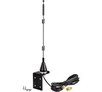 Antenne WiFi Camera Exterieur 2.4GHz 5.8GHz Bibande Omnidirectionnelle MIMO RP-SMA et SMA Mâle Montage Mural pour Caméra IP de Sécurité Amplificateur Routeur WiFi Vidéosurveillance