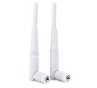 Antenne WiFi Double Bande, antenne à Gain élevé 4DBi, antenne sans Fil omnidirectionnelle avec connecteur RP-SMA pour routeur réseau sans Fil, Adaptateur USB, caméra IP