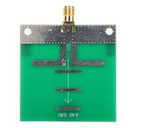Antenne WiFi Double fréquence pour Transmission d'images 2,4 G/5,8 G, connecteur à Filetage Externe SMA avec vis Externe et Trou intérieur, polarisation linéaire, matériaux