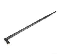 Antenne WiFi RP-SMA 12dBi pour réseaux double bande 2,4 GHz-5,8 GHz, antenne omnidirectionnelle à gain élevé pour routeurs et adaptateurs USB