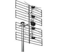 ANTENNE 'WISI 72516"EE 06 0297 ANTENNE UHF Surfaces CANAUX Argent