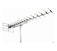 Wisi Antenne EB677LTE 470-698 MHz (canaux 21-48) Réception TNT optimisée Montage sans outillage