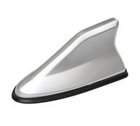 Antennes Antenne Voiture pour Alfa Romeo 156 AM FM Toit Signal Aérienne Etanche D’aileron Requin Fin Forme Accessoires Décoratifs,D-Silver
