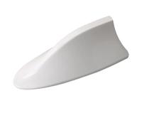 Antennes Audio et vidéo pour Auto Antenne aileron de Requin pour autoradio FM, Compatible avec Tous Les véhicules - Pièces Rechange pour l'esthétique extérieure Antenne Radio Voiture(A White)