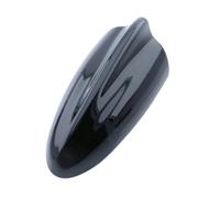 Antennes Audio et vidéo pour Auto Antenne aileron de Requin Universelle FM/AM, Style Voiture, Compatible avec Fiat Bravo, Panda, Stilo et Croma. Antenne Radio Voiture(Pearl Black)