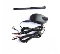 Antennes Audio et vidéo pour Auto Antenne Dab+GPS+FM Active amplifiée pour Voiture, Montage sur Toit, étanche et Universelle Antenne Voiture