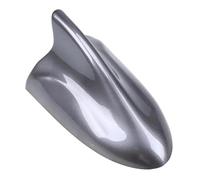 Antennes Audio et vidéo pour Auto,Antenne Voiture Antenne décorative aileron de Requin pour Toit, Autocollant Style Fibre, Compatible BMW, Honda et Toyota.(Gray)