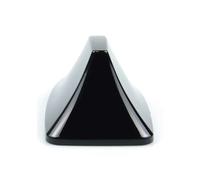 Antennes Audio et vidéo pour Auto,Antenne Voiture Ensemble d'antennes en Fibre de Carbone pour Voiture, antennes Radio Auto, antenne aileron de Requin pour Toit, Signal AM/FM Universel(Black)