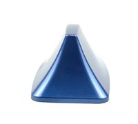 Antennes Audio et vidéo pour Auto Ensemble d'antennes en Fibre de Carbone pour Voiture, antennes Radio Auto, antenne aileron de Requin pour Toit, Signal AM/FM Universel Antenne Voiture(Blue)