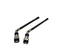 Antennes ondulées BNC for Sennheiser EW100 EW300 EW500 G3 G2, récepteur for système de Microphone sans fil SLX, accessoires(SLX)