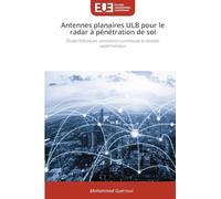 Antennes planaires ULB pour le radar à pénétration de sol