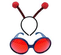 Antennes Serre-tête et lunettes ensemble d'antennes animales, cerceau à cheveux pour enfants, bandeaux, antenne de costume de dessin animé, bandeau pour adultes