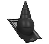 ANTENY Tout Le BRAAS - Rubin 13V Tile Tile ANNEAL Passe Sceau de Toit (RAL 9005 - Noir)