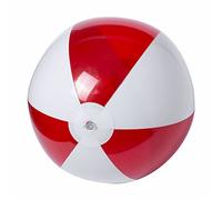 ANTEVIA - Ballon de Plage Gonflable translucide ø28cm | Plus DE 10 MODÈLES | Volley Jeux Enfant Piscine | Matière : PVC |Couleur : Rouge (Zeusty Rouge)