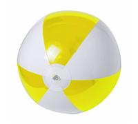 ANTEVIA - Ballon de Plage Gonflable translucide ø28cm | Plus DE 10 MODÈLES | Volley Jeux Enfant Piscine | Matière : PVC |Couleur : Jaune (Zeusty Jaune)