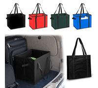 ANTEVIA - Boite de rangement pliable et transportable pour voiture | PLUS DE 10 MODÈLES | Coffre Camping Car Pliante | Matière : Aluminium| Couleurs : Noir (Nardelly noir)