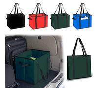 ANTEVIA - Boite de rangement pliable et transportable pour voiture | PLUS DE 10 MODÈLES | Coffre Camping Car Pliante | Matière : Aluminium| Couleurs : Vert (Nardelly vert)