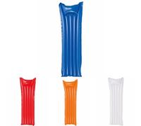 ANTEVIA - Bouée Matelas Gonflable pour Piscine ou Plage 180 x 70cm | Plus DE 20 MODÈLES | Coussin Piscine | Matière: PVC | Couleur : Bleu (Pumper Bleu)