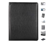 ANTEVIA - Conférencier A4 + Bloc note| PLUS DE 30 MODÈLES | Matière: PU Similicuir | Porte-document (Plane A4)