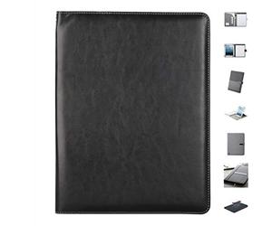 ANTEVIA - Conférencier A4 + Bloc note| PLUS DE 30 MODÈLES | Matière: PU Similicuir | Porte-document (Plane A4)