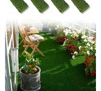 ANTEVIA - Gazon synthétique 800 x 100 cm (4 Rouleaux) | 4 Tailles Disponibles | Pelouse Haut de Gamme (Luxo 8 x 1 mètres)