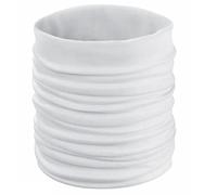 ANTEVIA Matériaux - Cache-Cou Unisexe antibactérienne 130g / m² | Taille Adulte Plus DE 10 MODÈLES Tour Cou Écharpe Homme ou Femme Couleur : Blanc (Nical)