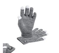 ANTEVIA Matériaux Lot d'une Paire de Gants tactiles Smartphone écologique Gris | Taille Adulte et ado| Plus DE 10 MODÈLES | Femme Homme Hiver Fin (Despil)