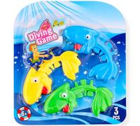 ANTEVIA - Poissons Jouet de plongée ou Natation Enfant|Jeux d'immersion Piscine |Couleurs et formes:Aléatoire(Diving Game Fish)