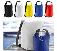 ANTEVIA - Sac marin étanche en polyester indéchirable | Taille: ø18.5×36cm | PLUS DE 10 MODÈLES |Bateau Kayak Canoé Pêche |Couleur : Blanc (Tinsul blanc)