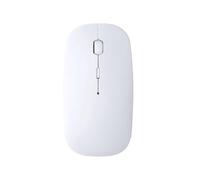 ANTEVIA - Souris sans Fils et Optique Blanc |Plus DE 10 MODELES| USB Ergonomique (Lyster Blanc)