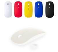 ANTEVIA - Souris sans Fils et Optique Blanc |Plus DE 10 MODELES| USB Ergonomique (Lyster Blanc)