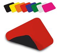 ANTEVIA - Tapis de Souris Original Rouge 22 x 18cm |Plus DE 10 MODELES| Antidérapant (Vaniat Rouge)
