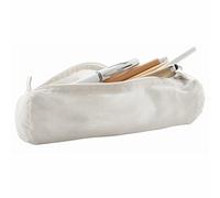 ANTEVIA - Trousse à stylo écologique en coton | PLUS DE 10 MODELES | Fermeture: Zippé | Couleur : Beige (Kinsy 1)