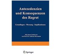 Antezedenzien Und Konsequenzen Des Regret
