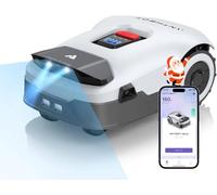 ANTHBOT Genie600 Robot Tondeuse sans Fil Périphérique - 900㎡, Full Band RTK+4 Yeux IA Vision Tondeuse Robot Gazon, Auto Cartographie, 20 Multi-Zone, Évitement d'obstacles, Genie600