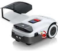 ANTHBOT Genie600 Tondeuse Robot avec Protection Contre la Pluie - 900 m², RTK Multibande+4 Caméras d'IA, Gestion 20 Zones, Évitement d'obstacles, Recharge Automatique+Reprise de Tonte, Pente à 45 %